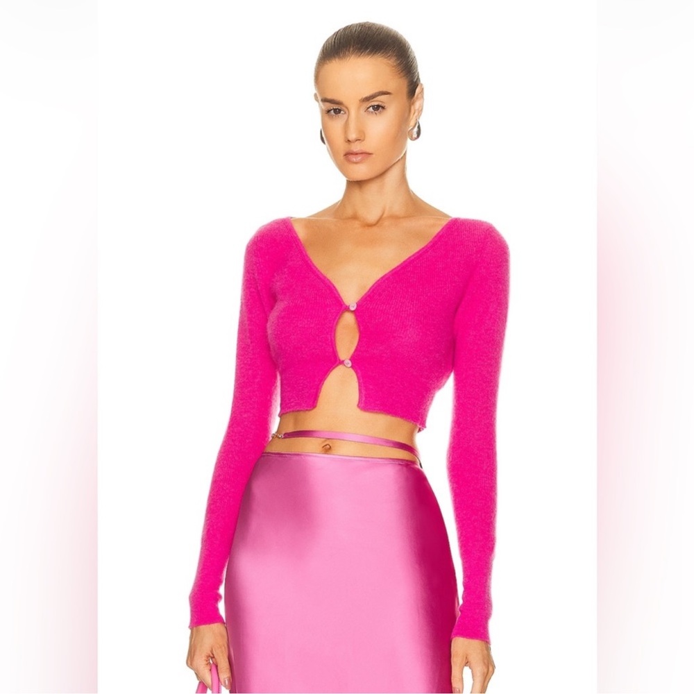 Jacquemus - Pink La Montagne 'Le Cardigan Alzou' Cardigan